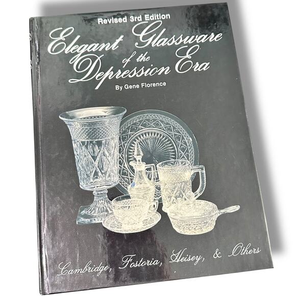Vintage set of 4 collectors identification books depression glass rare - Picture 3 of 11